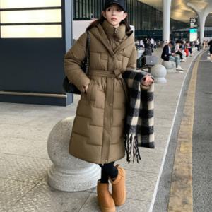 웬디 / 슬림 고급 롱 패딩 J13559