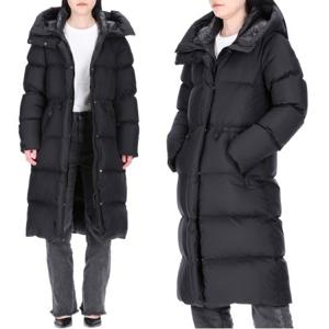 [맥케이지] 이샤니 로고 ISHANI SW BLACK 여성 롱패딩 다운 패딩 점퍼
