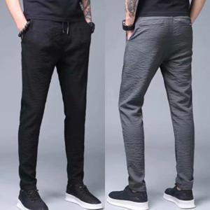 남성캐주얼바지 린넨팬츠 쿨링팬츠 허리밴딩 IS-PA43