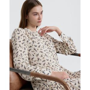 아떼 바네사브루노 여성 24FW 크림 페이즐리 패턴 셔츠형 원피스 VLDR4D425CR