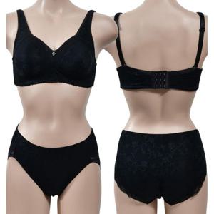 런닝형 어깨끈 B컵브라 맥시팬티 스킨