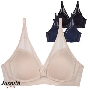 비너스자스민 메쉬 노와이어 무빙 보정브라 A-F컵 jbr1290n