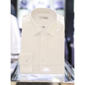 [듀퐁셔츠] 남성 슬림핏 면 140수 긴팔 남방 와이셔츠 (SE4SM21LS301SW