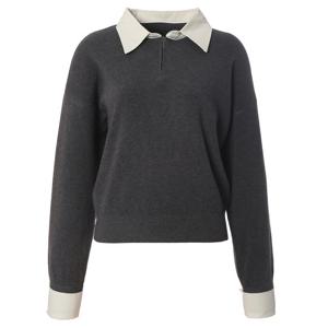 [페이지플린]카라 셔츠 배색 긴팔 니트 (F5AKN401)