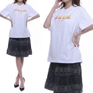 [엠에스지엠] 20SS 여성 스팽글 로고 반팔티 (2841MDM218_207298_01_20S)