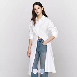 [지오다노/본사] 345520 여 롱 셔츠 원피스