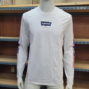 [리바이스] 스몰로고 라운드긴팔티셔츠22538-0043