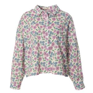 [페이지플린]카라넥 코튼 프린트 긴팔 셔츠 (F5ABL517)