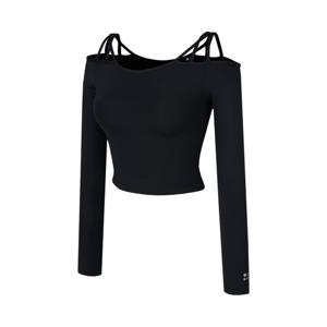 스트랩 오프숄더 롱슬리브 탑 UNA3401