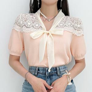 [금찌]금찌 세라픽 리본 니트 가디건 JK7244