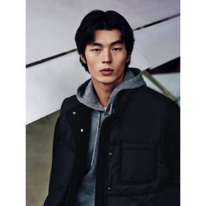 [Shift.G] Wool Texture Hoodie Sweater  Grey (GS4851H013)