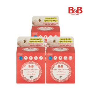 비앤비 구강청결 멸균티슈(유기농순면) 30매 3팩