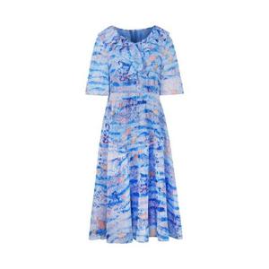 [크로커다일레이디]프릴 넥 쉬폰 원피스_CLCMOP116