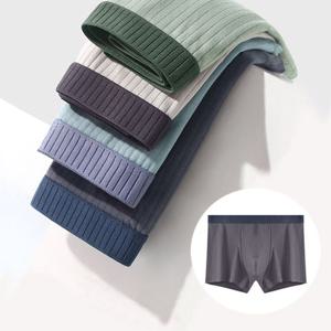 남자팬티 3XL 4장 사각 남성 속옷 드로즈 면팬티