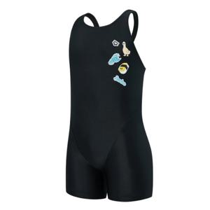 스티커 아동 3부 반신 크로스백 A5BG1GL01 BLK