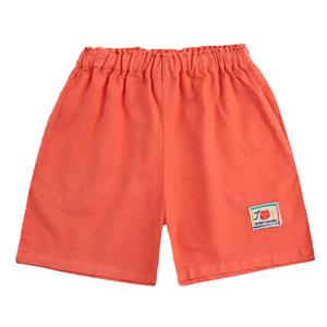 25SS 키즈 스마일링 우븐 숏팬츠 레드 B125AC059 611