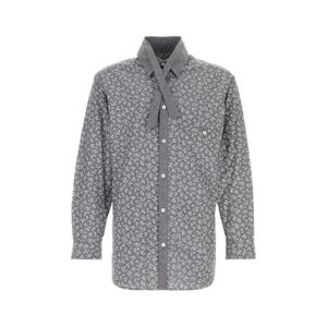 요지 야마모토 셔츠 HOB70526 1 PRINTED