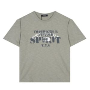 [버커루] 유니 슬럽 스탠다드핏 아트웍 반팔 티셔츠(B252Z1003P)