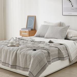 [샤이닝홈 하이]아밍 루핀 시어서커 여름 차렵이불 Q 베개세트