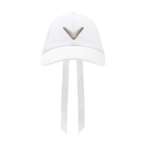 캘러웨이골프모자 PQC CWAC24X602_OW 여성 쉐브론 리본 볼캡