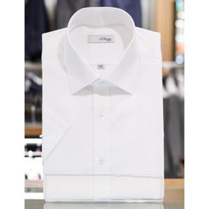 듀퐁셔츠 슬림핏반팔 SE4MM21HS301SWH 120수 화이트 선물용