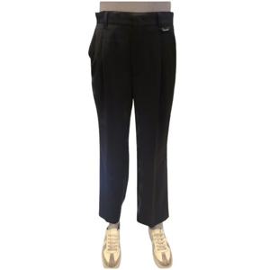 [본(정장)]S/S 2가지 컬러 트리 아세테이트 원턱 베이지 블랙 와이드 팬츠 BN4MTA380BEBK