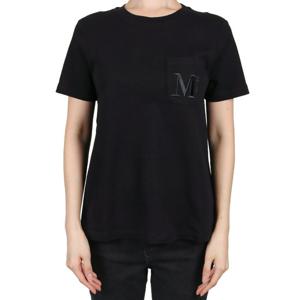 S막스마라 25FW 여성 마데라 반팔티 블랙 MADERA 009