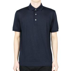 디몬트 에르메네질도제냐 남성 코튼 실크 PK반팔(네이비) UF341A9 F786 B09