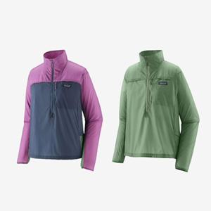 파타고니아코리아 ( 23435Q7 ) 바람막이 우먼즈 후디니 스태쉬 1 2 집 풀오버 아노락 P O SC