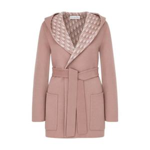 디올 로즈드방 양면 울 후드 코트 210M31A1375_X1245