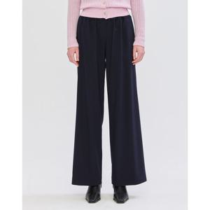 질스튜어트 뉴욕 여성 25SS 시즌오프 네이비 단색 레이온혼방 밴딩팬츠 JSPA5A120N2