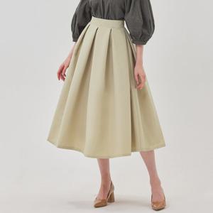 [매긴]볼륨업 빅 플리츠 스커트 PBMF5F1SK8030