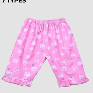 시원한 엠보 숙녀 8부 파자마 선물 보드라운 화사잠옷