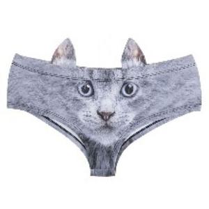 (135000008)쫑긋 애니멀 팬티 (회색) 온찜질 수 이지