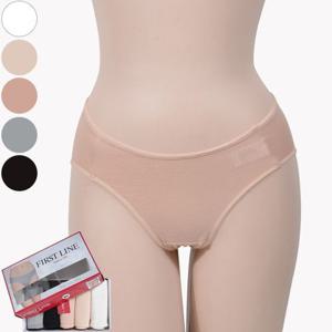 트라이 스판 데일리 여성 미디 삼각팬티 5매입 청결감