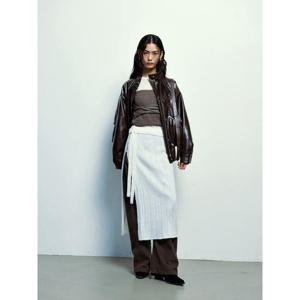 (115927LYZ0) [에잇세컨즈] 버튼 니트 스커트  아이보리