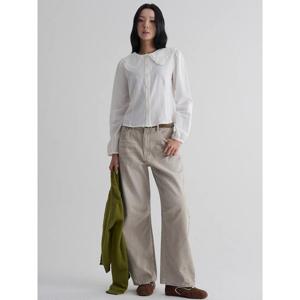 (165964DY21) [에잇세컨즈] 빅칼라 블라우스 화이트