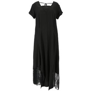 [시슬리]레이스 패치 소매 롤업원피스 (SAOP73541)