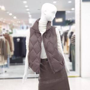 abfz sh06 큐티 집업 오리털 패딩 조끼 SLBNZ4D31J