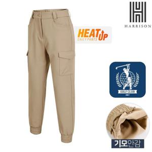 [해리슨] 여성용 기모 카고 밴딩 조거 팬츠 WB-717 DNC1185