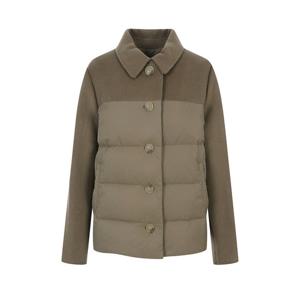 [마레몬떼][마레몬떼] 패딩 배색 코트_M23OMCT08P0