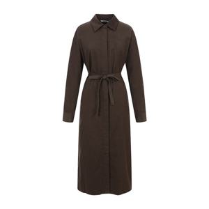 [마레몬떼][마레몬떼] 벨티드 셔츠 롱원피스_M23NMOP78D0