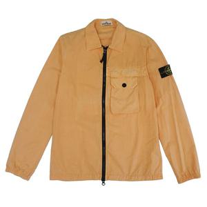 스톤아일랜드 와펜 올드이펙트 오버셔츠 오렌지 7315107WN V0132