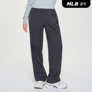[MLB공식] 25FW 베이직 쿠퍼스 코듀로이 세미 와이드팬츠 NY (Charcoal Grey) 3AWPB0956-50CGS