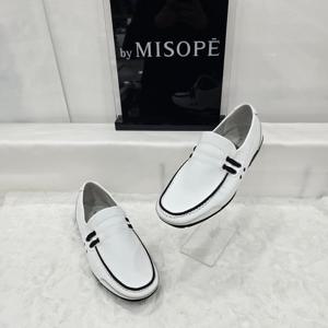 [미소페]By미소페 남성 캐주얼 컴포트 로퍼 121HT837SD010 WHITE