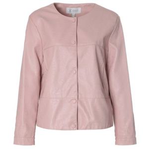 [조순희]에코레자 라운드넥 재킷 AFNSJ136