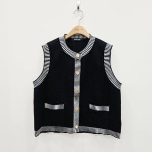 [포커스]줄끈밍크조끼 FW5J3VT3119BK_SH