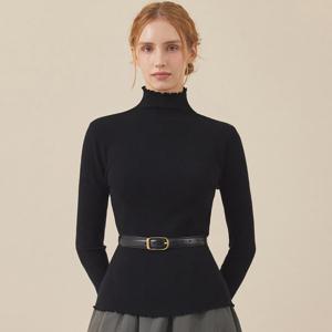 [매긴]웨이브 모크넥 니트_PBMF5W1KT2031