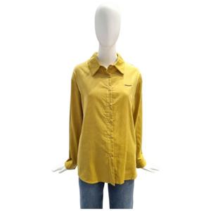 [페이지플린]카라넥 레터링 자수 골덴 긴팔 셔츠 F5CBL511