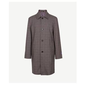 [ZEN][지스테이지] 레드 윈도우페인 체크 맥 코트 ZEEC33201